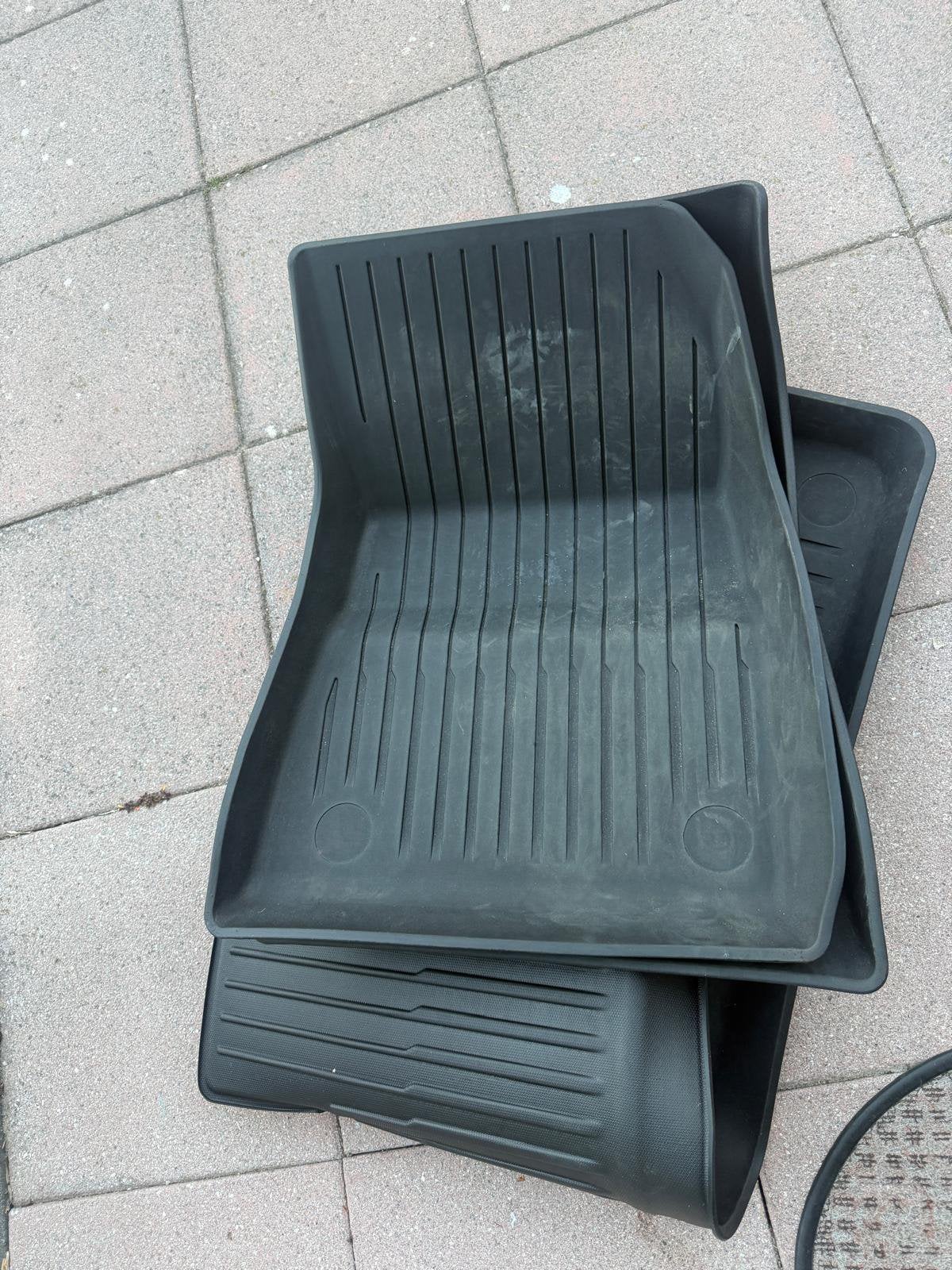 Auto mat rubber Tesla model 3, Ophalen, Zo goed als nieuw