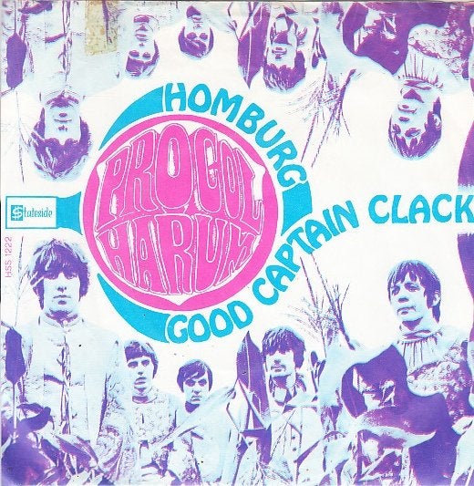 procol harum - homburg (1967/ psych rock), Gebruikt, 7 inch, Ophalen of Verzenden, Fotohoes
