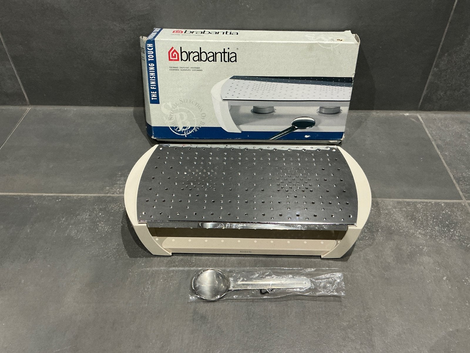 Brabantia Food Warmer / Warmhoudplaat / Bordenwarmer, Ophalen