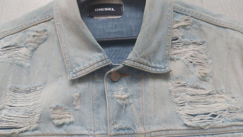 Diesel spijkerjas ,special edition, Blauw, Maat 42/44 (L), Ophalen of Verzenden, Zo goed als nieuw