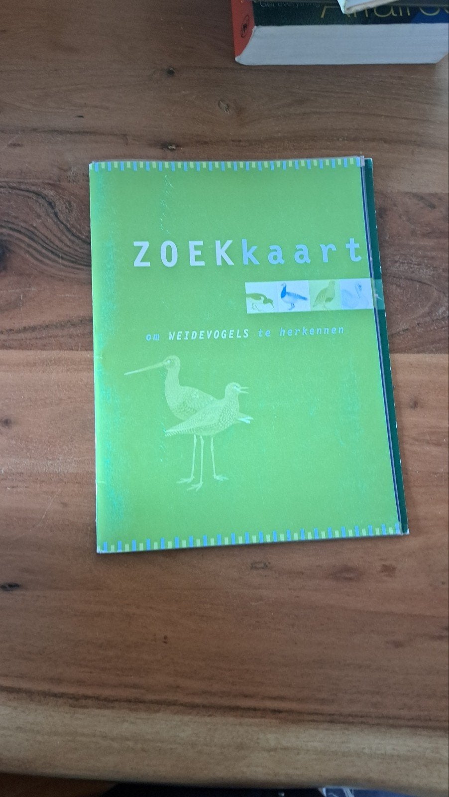 Zoekkaart om weidevogels te herkennen, Ophalen of Verzenden, Zo goed als nieuw, Vogels, Onbekend