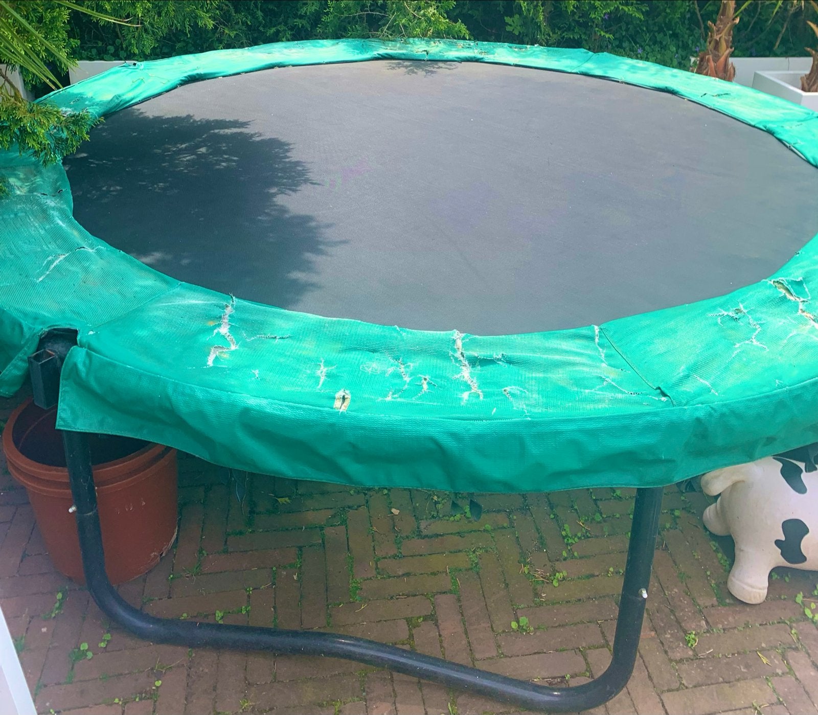 Exit trampoline - Gebruikt, maar functioneel, Ophalen, Gebruikt
