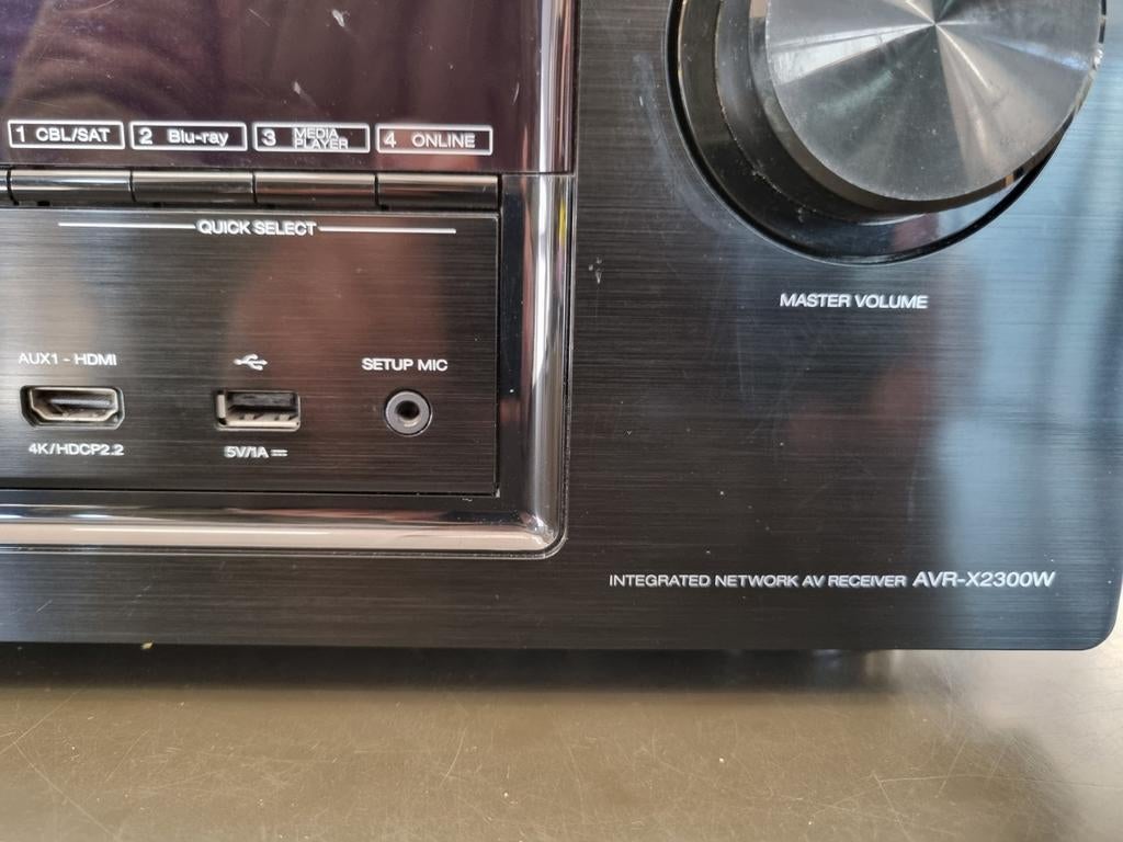 Denon AVR-2300W 7.2 AV VERKOCHT, Denon, Ophalen of Verzenden, Zo goed als nieuw, /