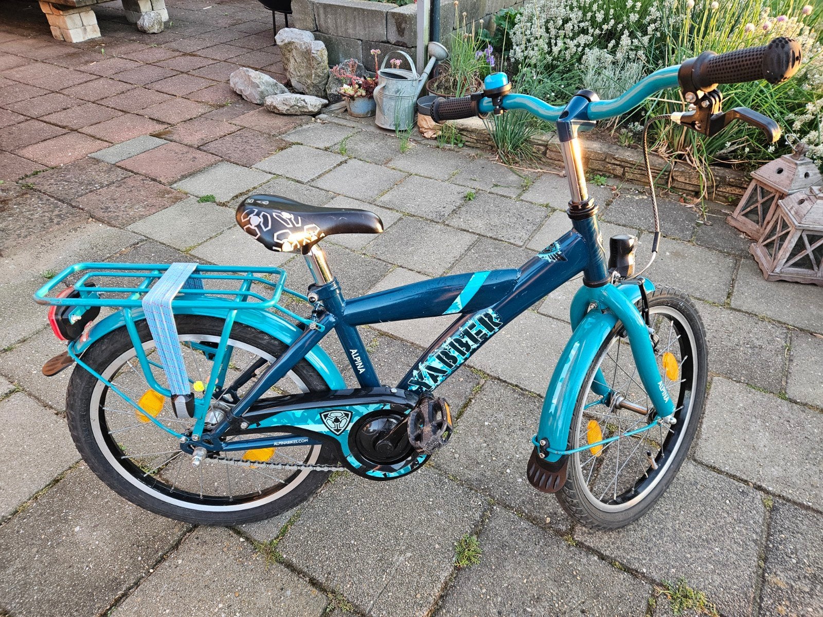 18 inch Alpina Yabber, Fietsen en Brommers, Fietsen | Kinderfietsjes, Ophalen, Zo goed als nieuw, 16 tot 20 inch, Alpina  yabber