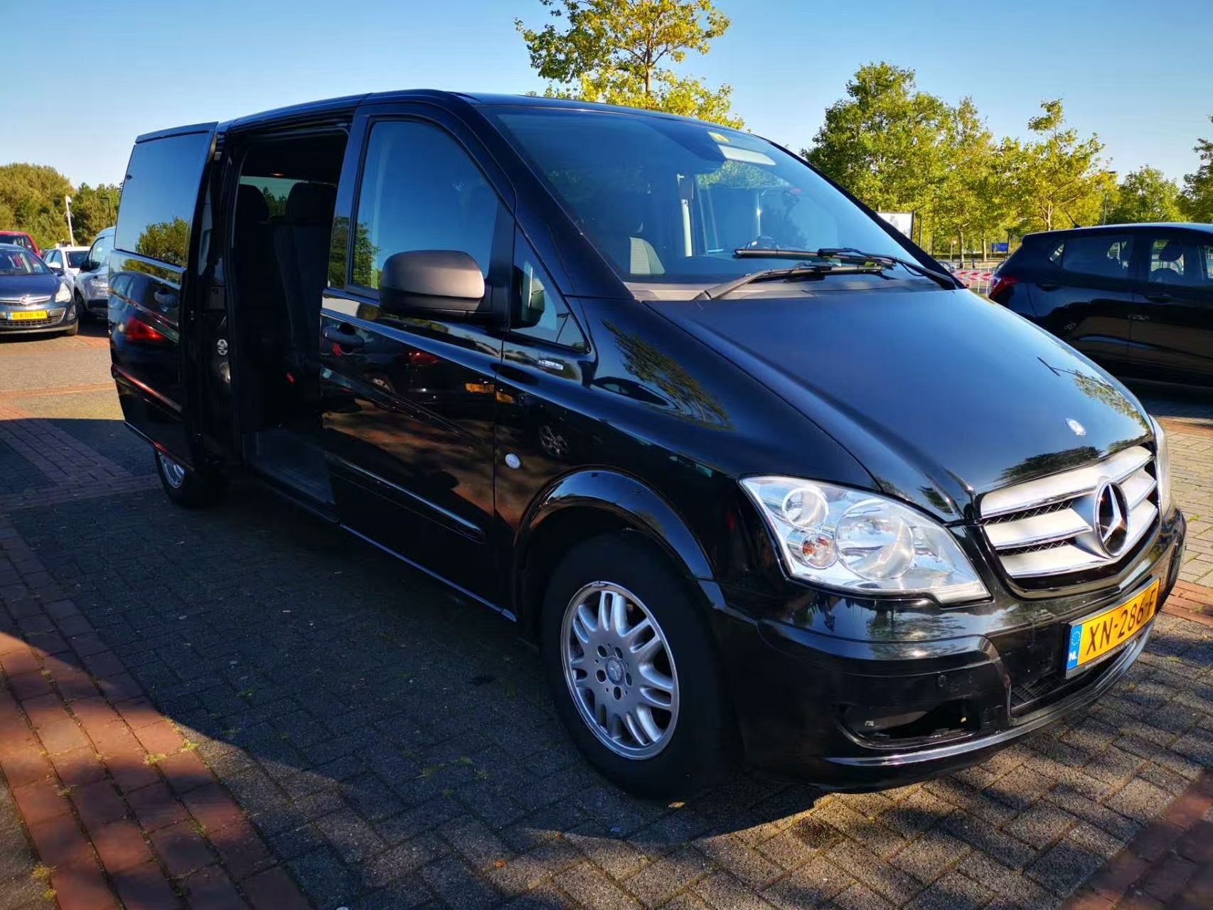Mercedes-Benz Vito 9 Per 2.1 CDI 120 2013 Automaat, Auto's, Mercedes-Benz, Automaat, Achterwielaandrijving, 4 cilinders, 2000 kg