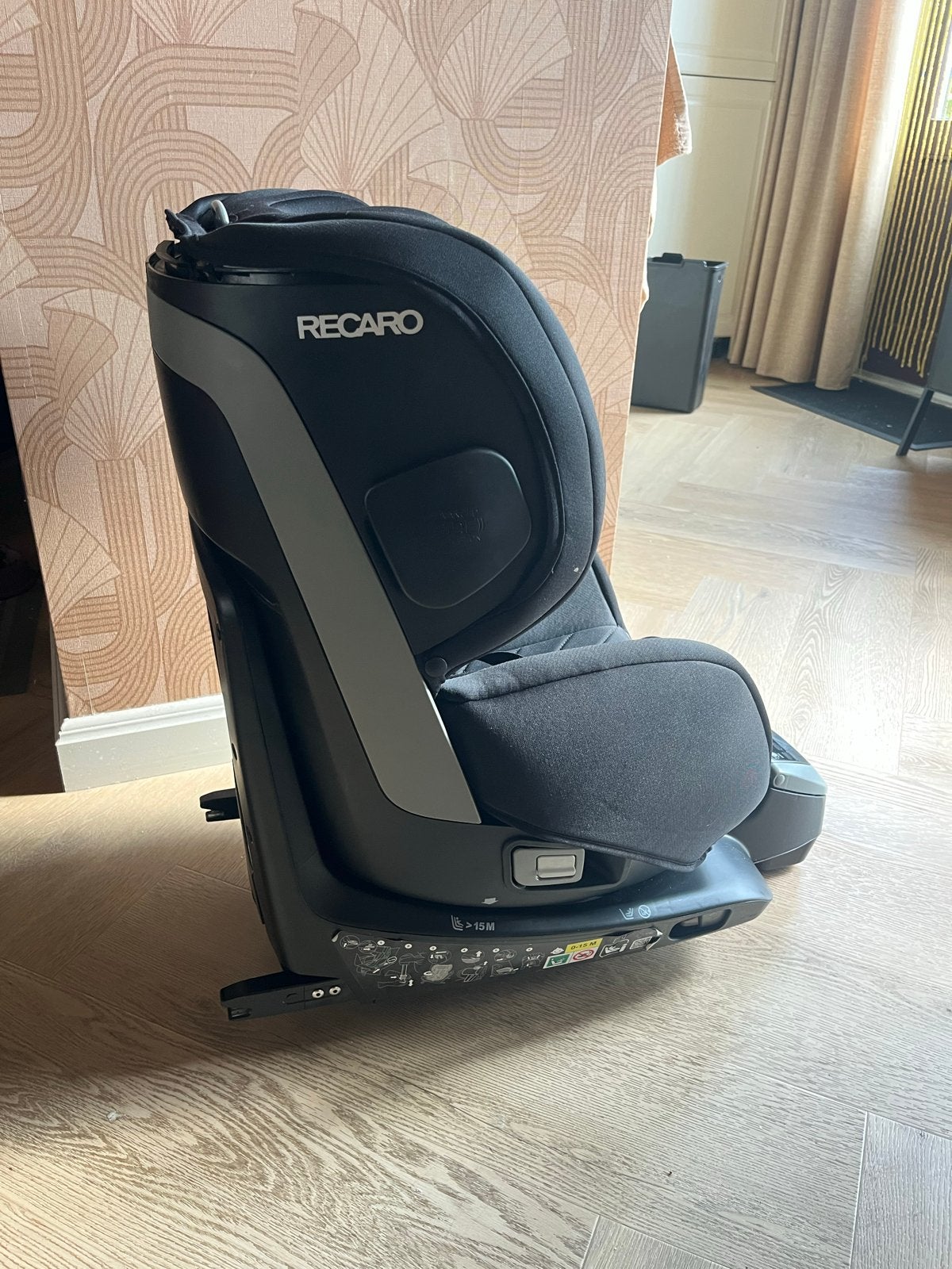 Recaro Zero.1 Isofix Autostoel - Zwart, Kinderen en Baby's, Gebruikt, 0 t/m 18 kg, Verstelbare rugleuning, Isofix