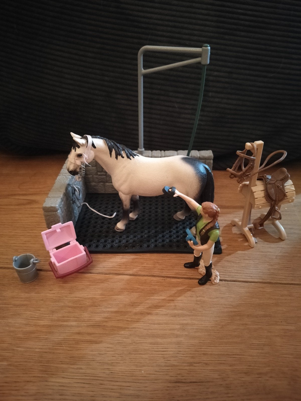 Schleich wasplaats., Ophalen of Verzenden, Zo goed als nieuw
