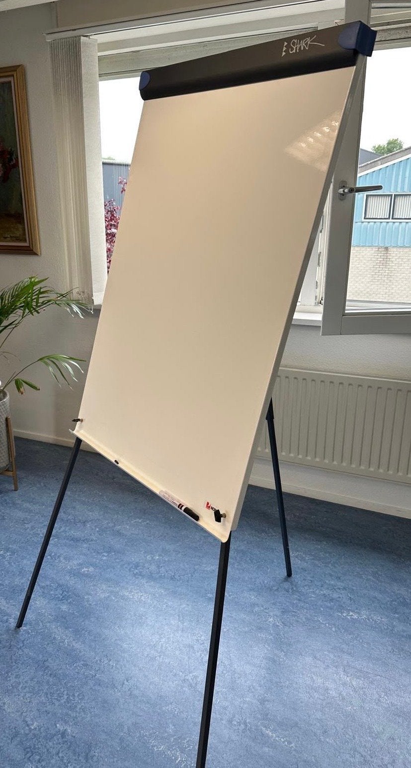 Flap over, Ophalen, Krijtbord