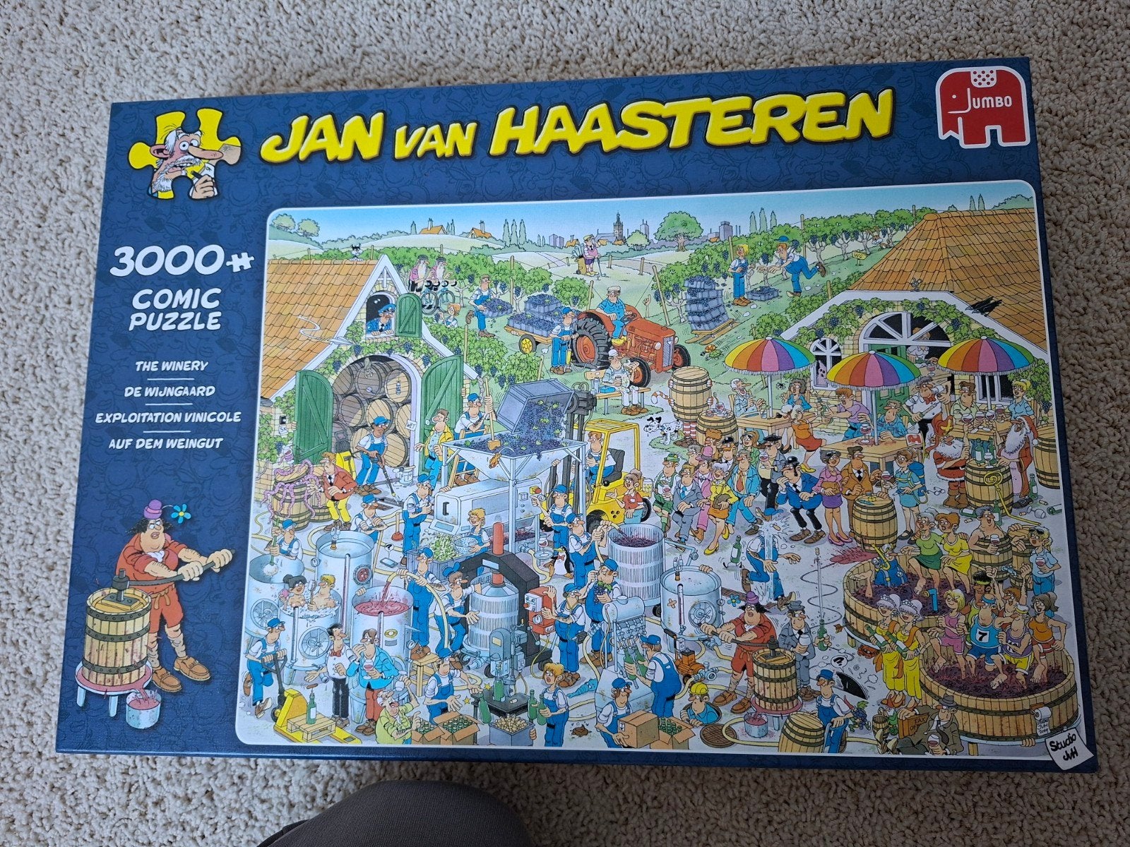 Van Haasteren puzzel, Ophalen, Meer dan 1500 stukjes, Zo goed als nieuw, Legpuzzel