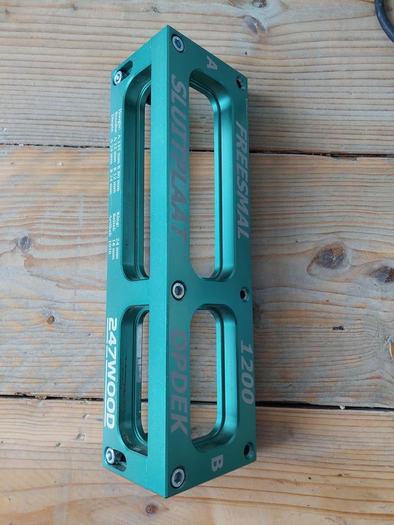 Freesmal 1200 Sluitplaat Opdek - 247WOOD, Doe-het-zelf en Verbouw, Gereedschap | Freesmachines, Overige soorten, Nieuw, Ophalen of Verzenden