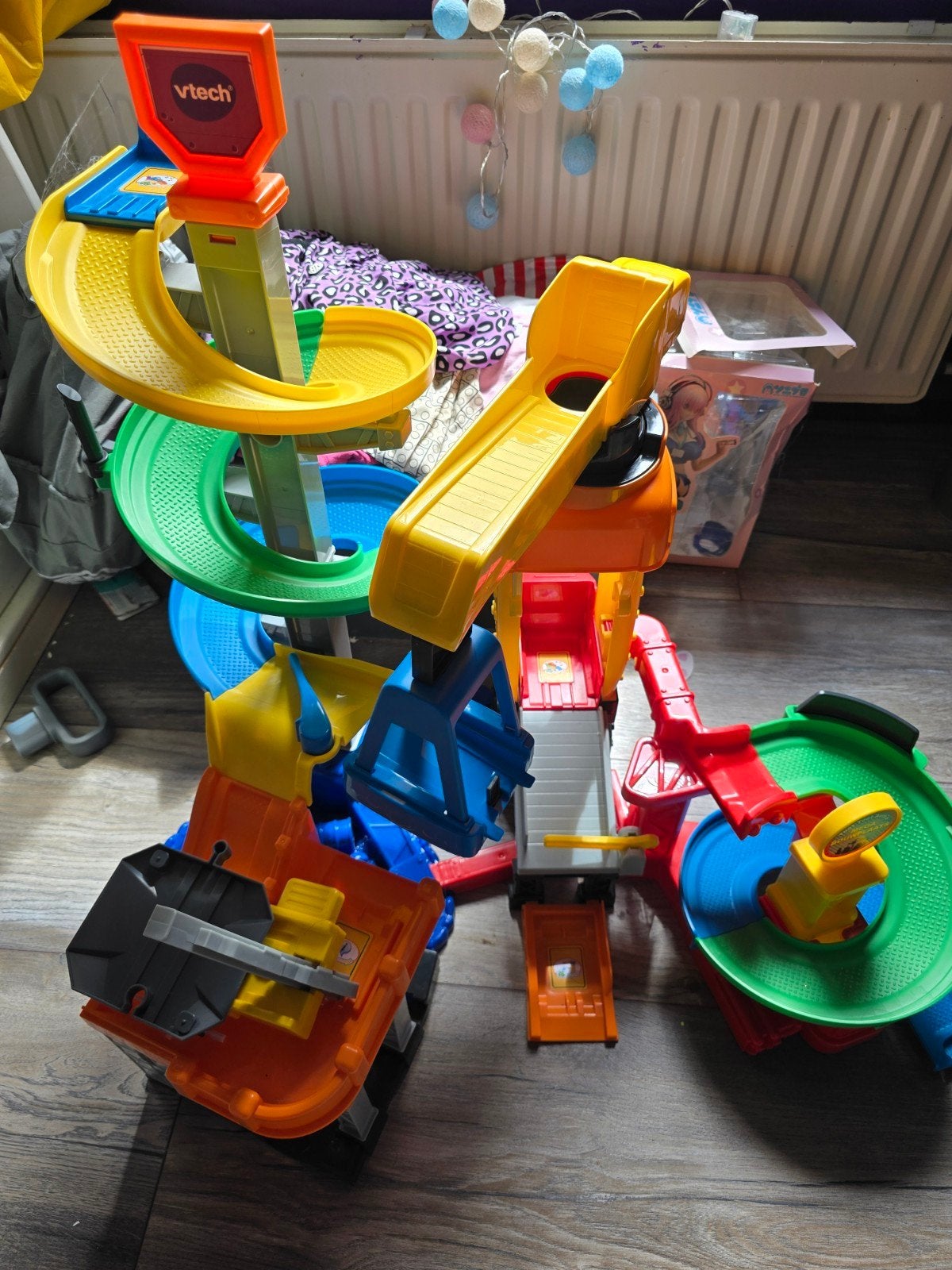 VTech Toet Toet Auto's Garage en Racebaan, Ophalen of Verzenden, Zo goed als nieuw, Jongen of Meisje
