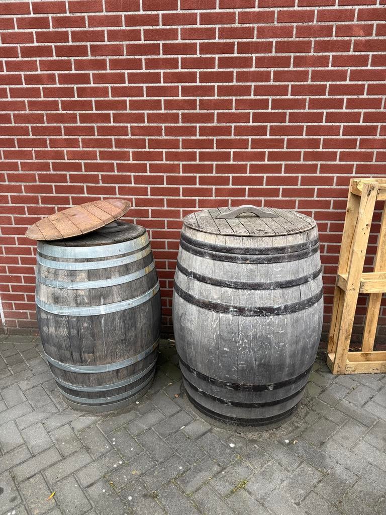 Regenton | wijnvat | opruiming, 150 liter of meer, Ophalen of Verzenden, E, E