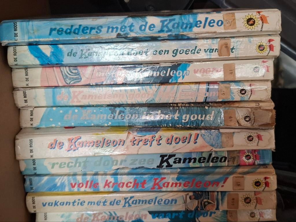 Boeken kameleon, Watersport en Boten, Ophalen of Verzenden, Gebruikt, Overige typen