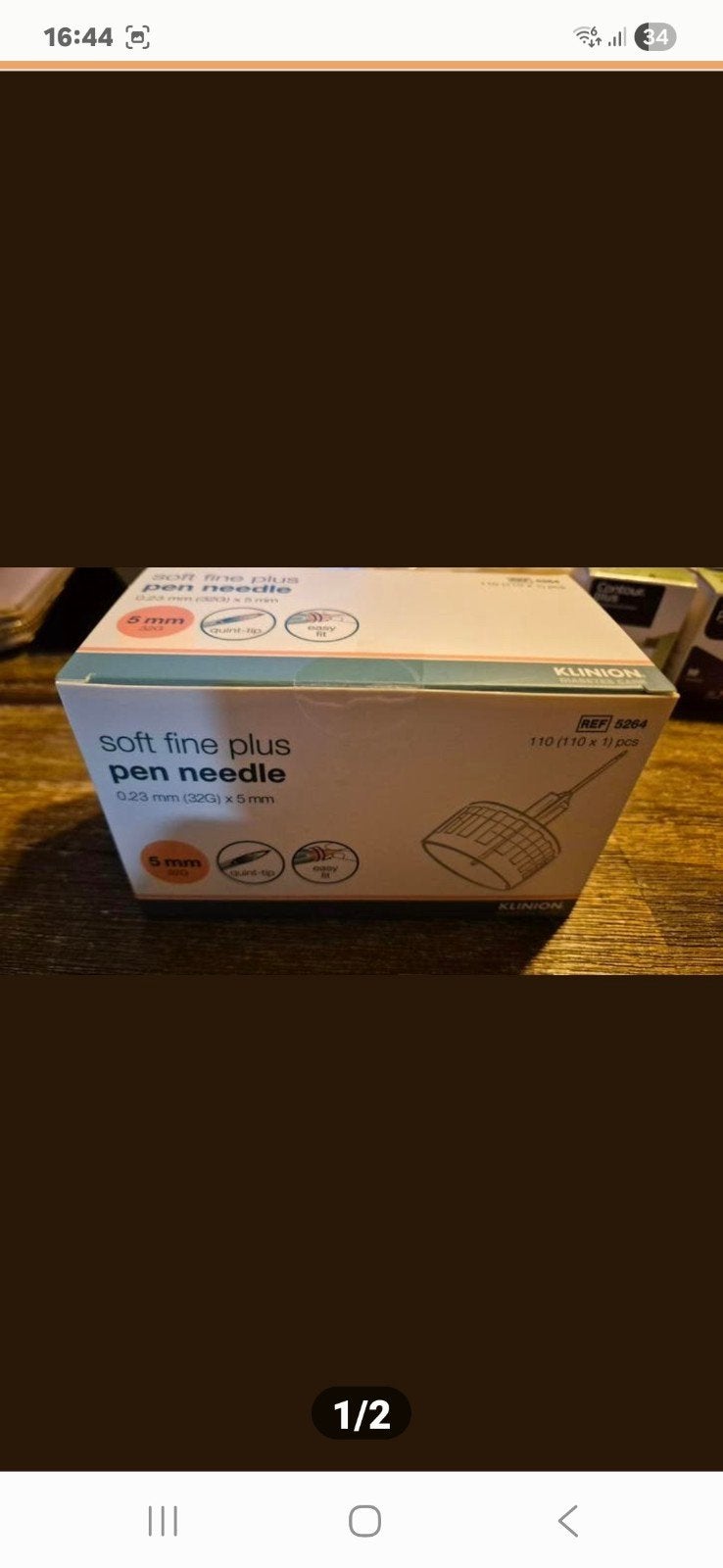 Soft fine plus insuline naalden 5mm, Ophalen
