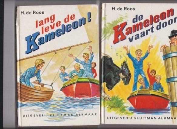 Kameleon 8 x, Ophalen of Verzenden, Gelezen, Fictie algemeen