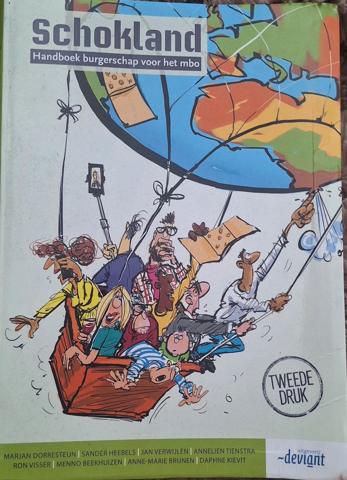 Studiereader Schokland (ECK startpakket foliodeel), Boeken, Zo goed als nieuw, Nederlands, Overige niveaus, Sander Heebels; Menno Beekhuizen; Anne-Marie Brunen; Marjan D...