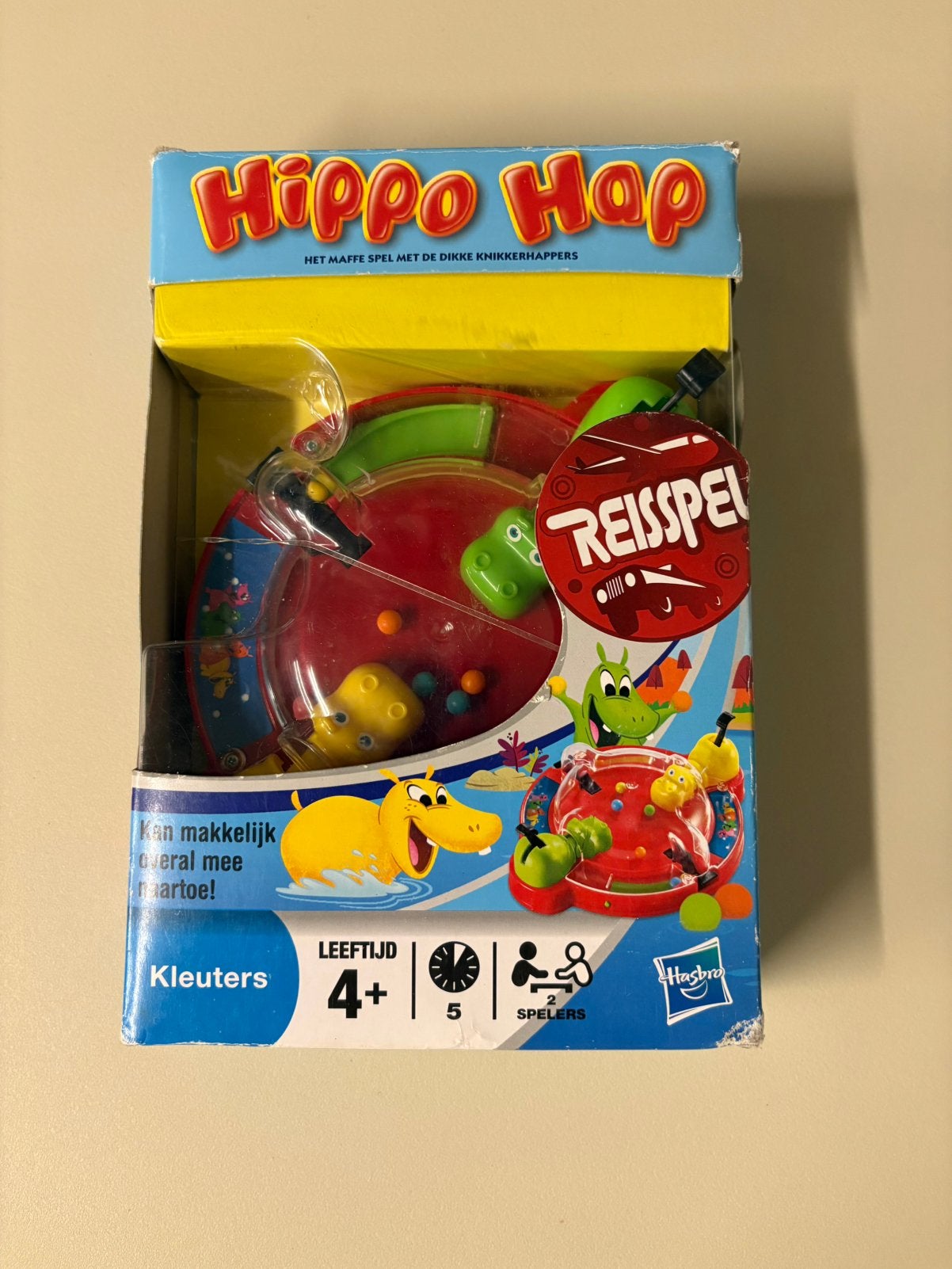 Hippo Hap Reisspel, Ophalen of Verzenden, Zo goed als nieuw