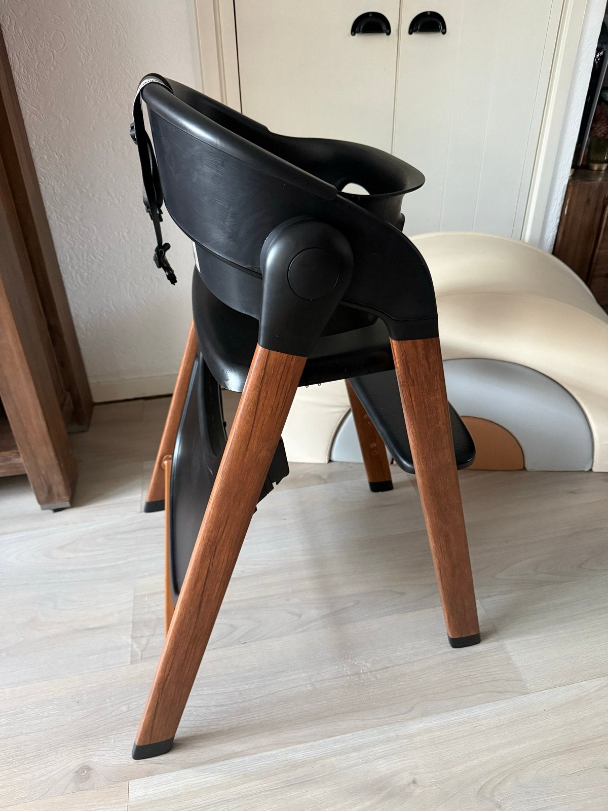 Deryan meegroei kinder eetstoel - Zo goed als nieuw, Kinderen en Baby's, Kinderstoelen, Ophalen, Zo goed als nieuw, Meegroeistoel