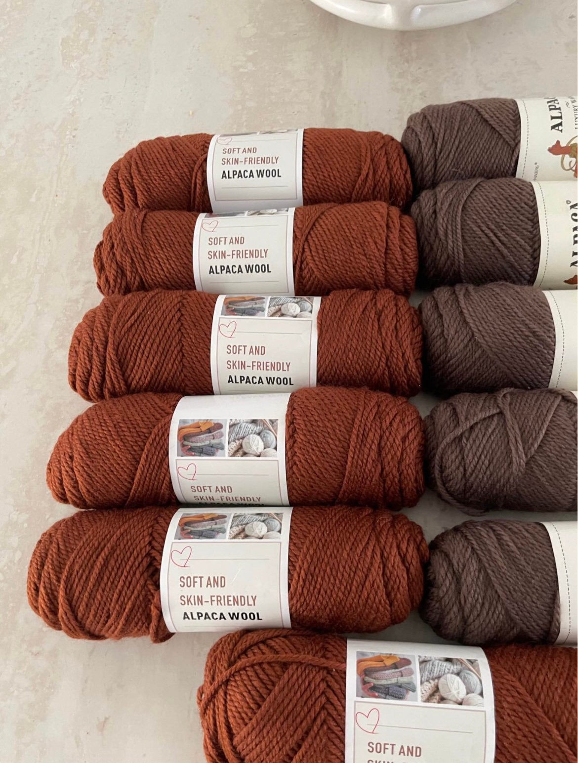 Alpaca wool, Ophalen of Verzenden, Zo goed als nieuw, Breien of Haken, Wol of Garen