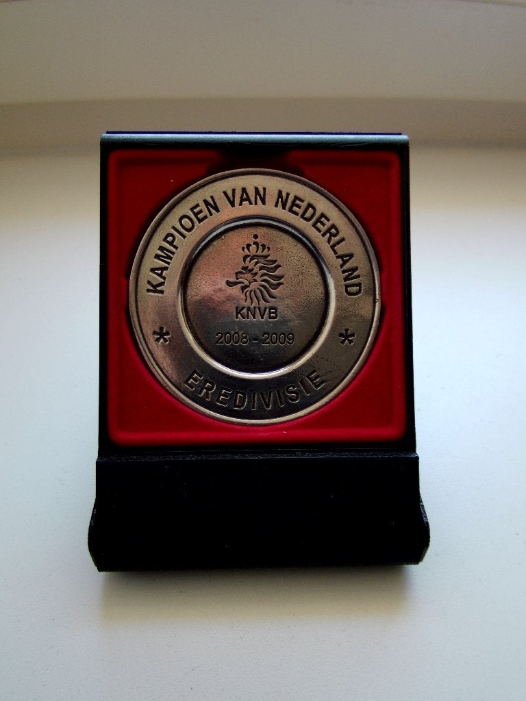 Miniatuur Kampioensschaal KNVB Eredivisie Seizoen 2008/2009, Verzenden, Zo goed als nieuw, AZ, Overige typen