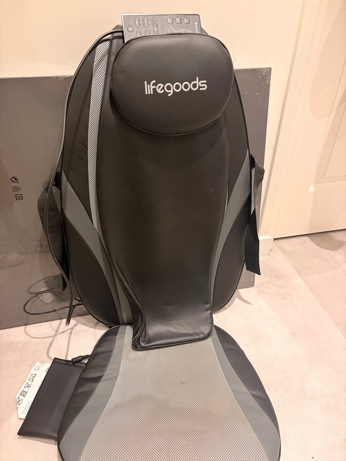 Massagemat met Warmtefunctie - Ontspanning Thuis, Ophalen, Zo goed als nieuw, Massagestoel of Kussen