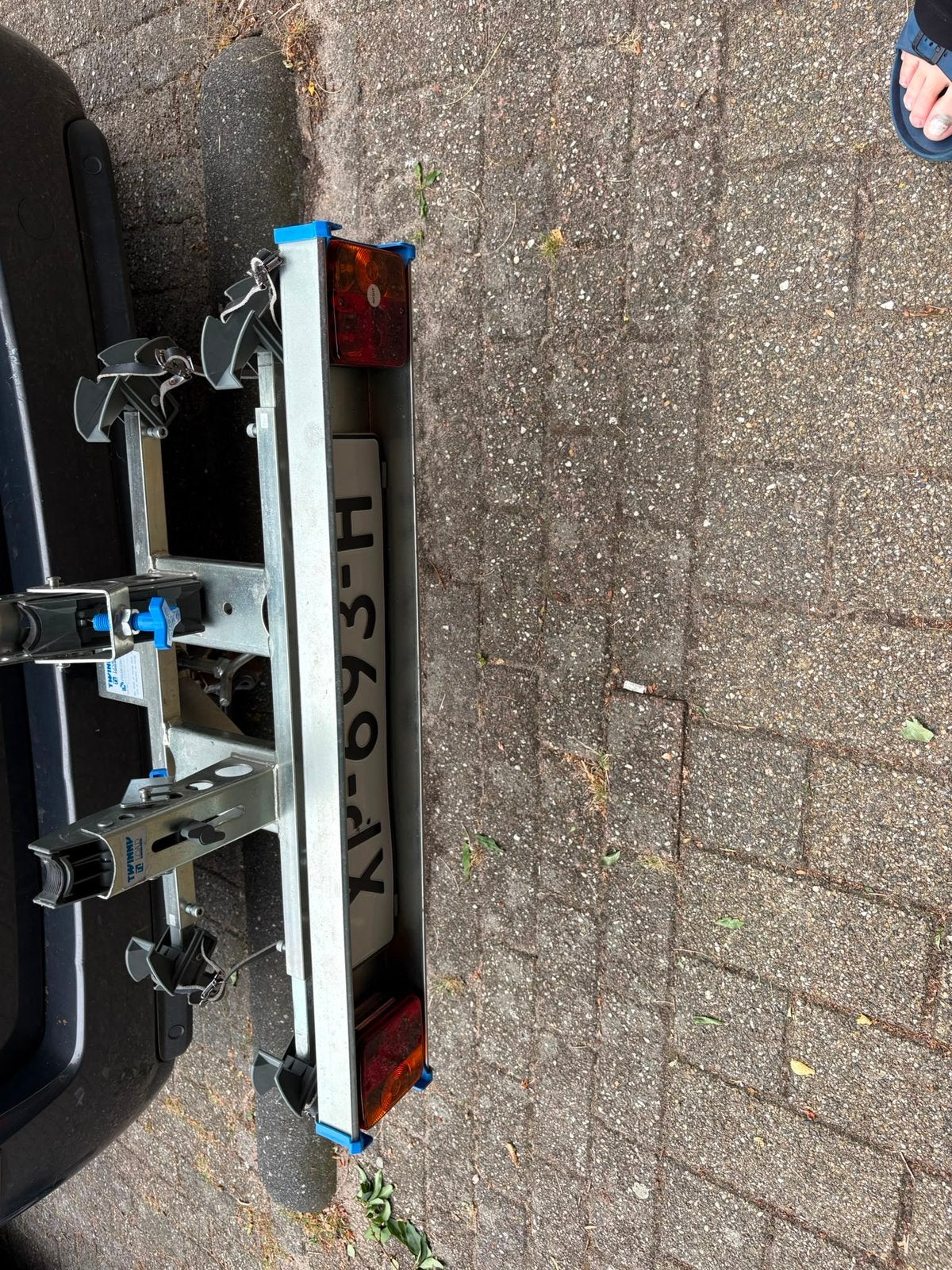 Fietsendrager te koop!, Ophalen, 2 fietsen, Gebruikt, Trekhaakdrager