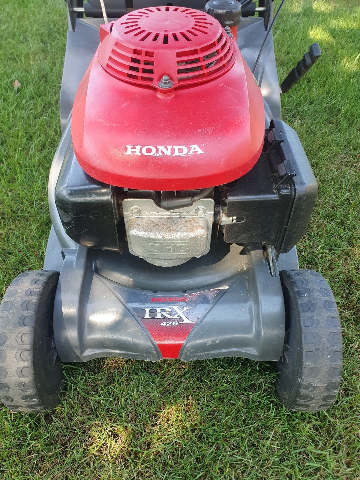 Honda HRX 426 Benzine Grasmaaier - Zo goed als nieuw, Tuin en Terras, Ophalen, Cirkelmaaier, Honda, Zo goed als nieuw