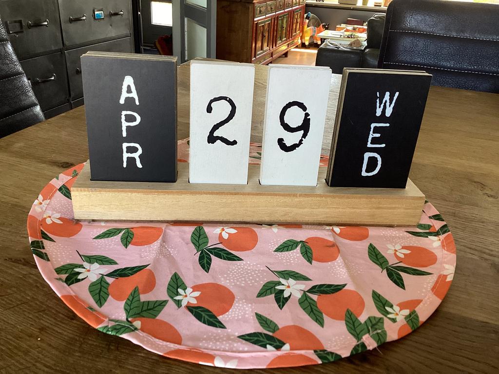 Kalender, Ophalen of Verzenden, Dagkalender, Gebruikt