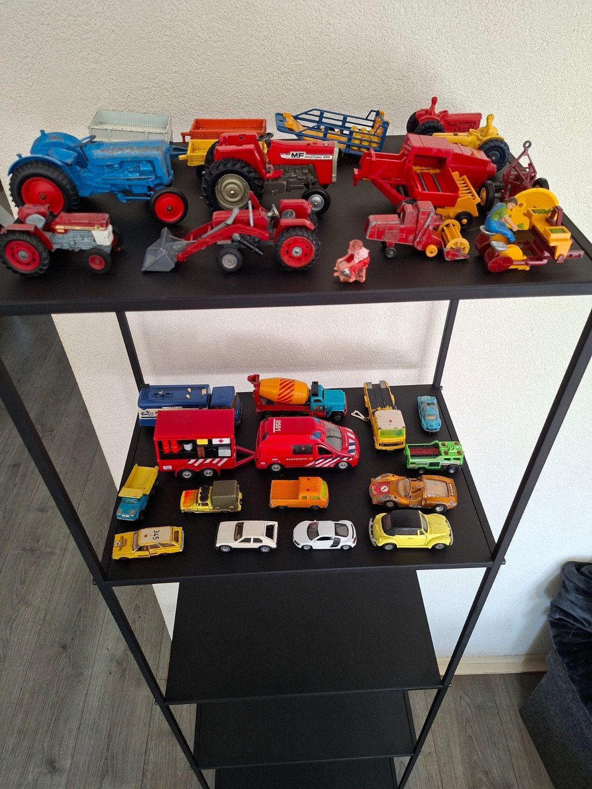 Partij Vintage Siku, Britains & Majorette – 29 Voertuigen, Ophalen of Verzenden, Gebruikt