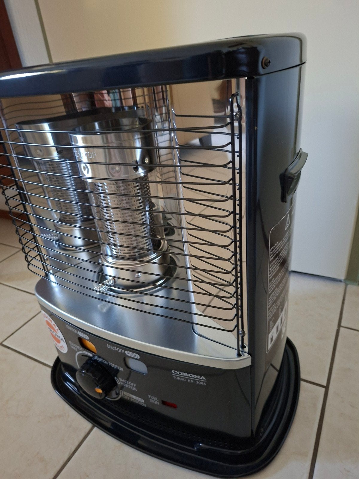 Corona Turbo RX-3085 Petroleumkachel Nieuw, Ophalen, 30 tot 80 cm, Minder dan 60 cm, 800 watt of meer