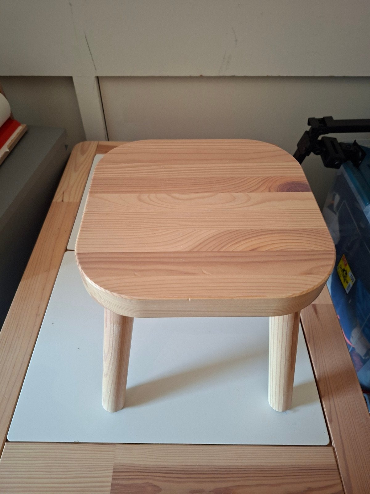 Ikea Flisat tafel en kruk, Ophalen, Gebruikt, Tafel(s) en Stoel(en)