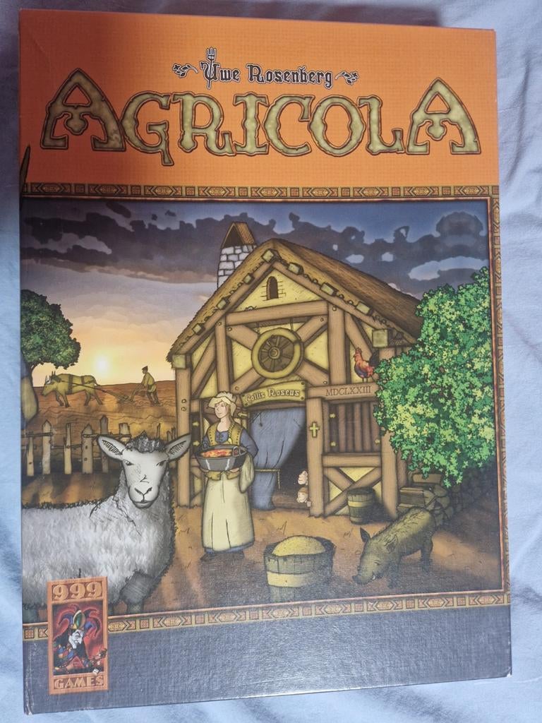 Agricola Bordspel - Zo goed als nieuw, Hobby en Vrije tijd, Gezelschapsspellen | Bordspellen, Ophalen of Verzenden, Zo goed als nieuw