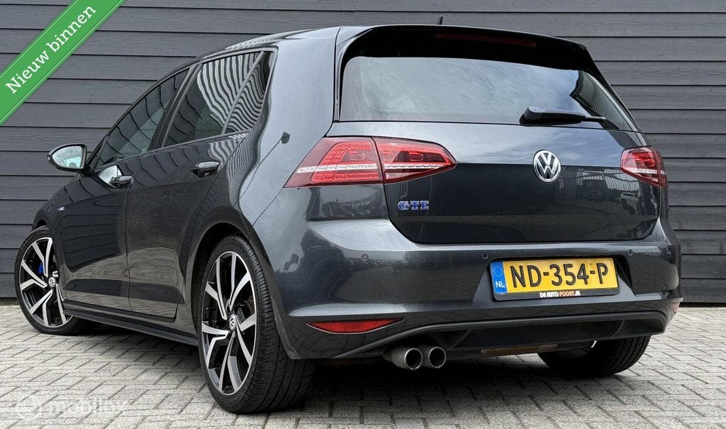 Volkswagen Golf 1.4 TSI GTE Connected Navi+/Leder/LED/Clima/, Auto's, Volkswagen, Gebruikt, 4 cilinders, Met garantie (alle), Zwart