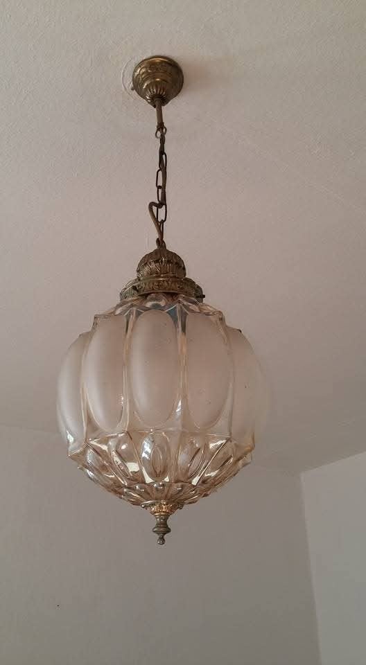 Jaren '50 Hanglamp, Ophalen of Verzenden