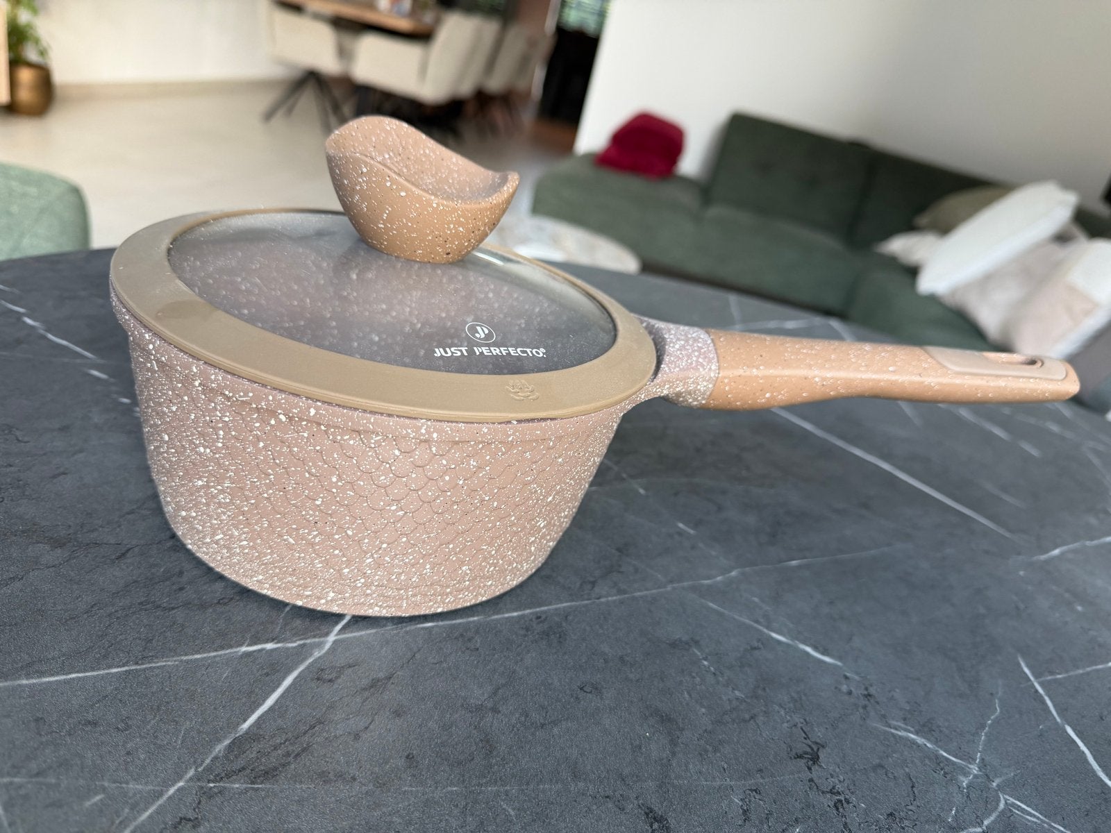 Steelpan 18cm met deksel - ongebruikt, Ophalen, Overige materialen, Met deksel, Nieuw
