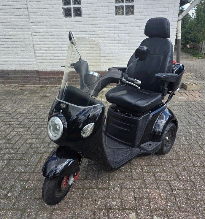 ✅️ scootmobiel iva A1000 snelheid 30km 2-accus & koffe, Ophalen, 46 km of meer, 16 km/u of meer