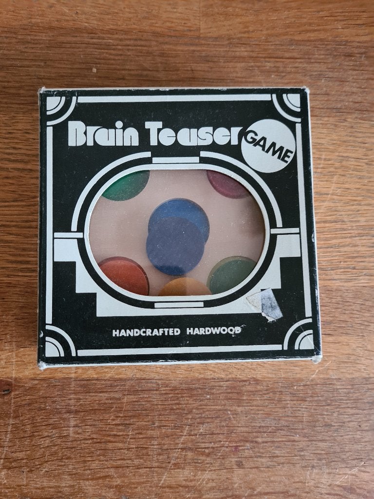 behendigheidsspel behendigheids spelletje Brain teaser sm, Ophalen, Minder dan 500 stukjes, Zo goed als nieuw