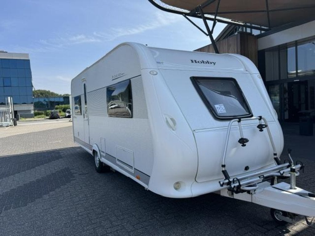 Hobby Luxe Easy 540 UL 2014 Mover,Airco,Tent!!!, Caravans en Kamperen, Caravans, Standaardzit, Hobby, Schokbreker, Overige typen