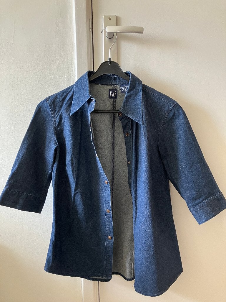Spijkerblouse van GAP, GAP, Blauw, Ophalen of Verzenden, Zo goed als nieuw