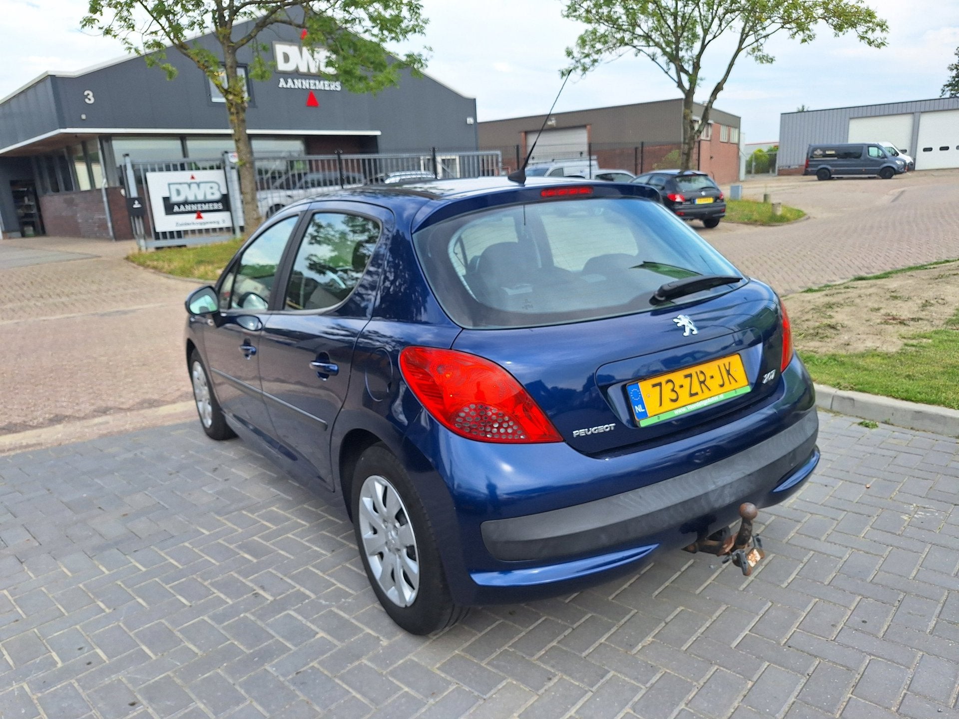 Peugeot 207 1.4-16V Color-line / Goede staat / APK augustus, Auto's, Voorwielaandrijving, 4 cilinders, Blauw, 49 €/maand