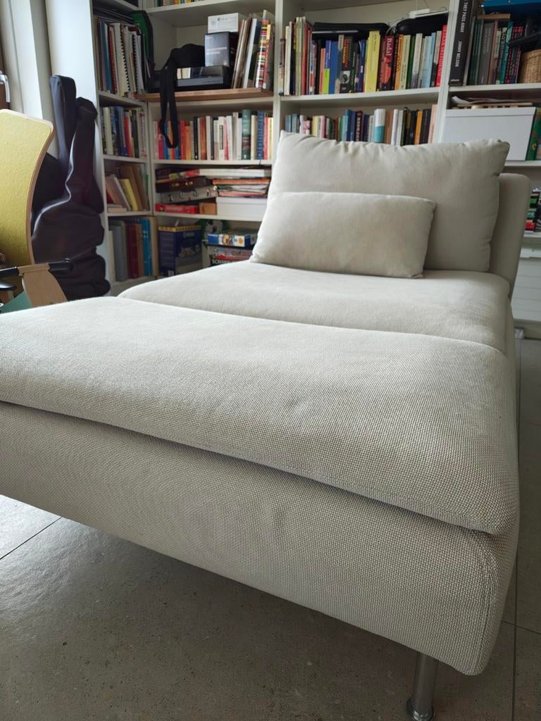 Soderhamn chaise longue bank, Huis en Inrichting, Banken | Sofa's en Chaises Longues, Gebruikt, Stof, Ophalen