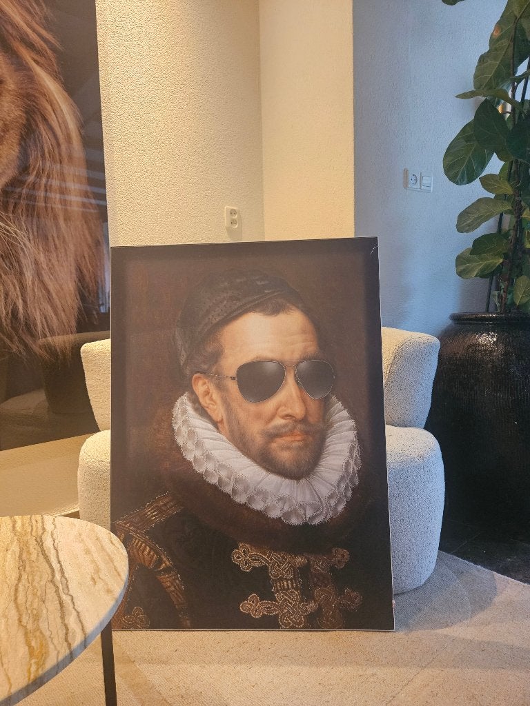 Schilderij Willem van Oranje, Oorspronkelijke maker, Ophalen of Verzenden, Zo goed als nieuw, Schilderij