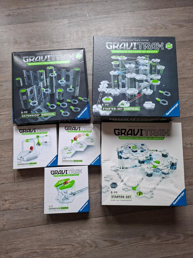 GraviTrax Startersets met uitbreidingen en losse delen, Ophalen
