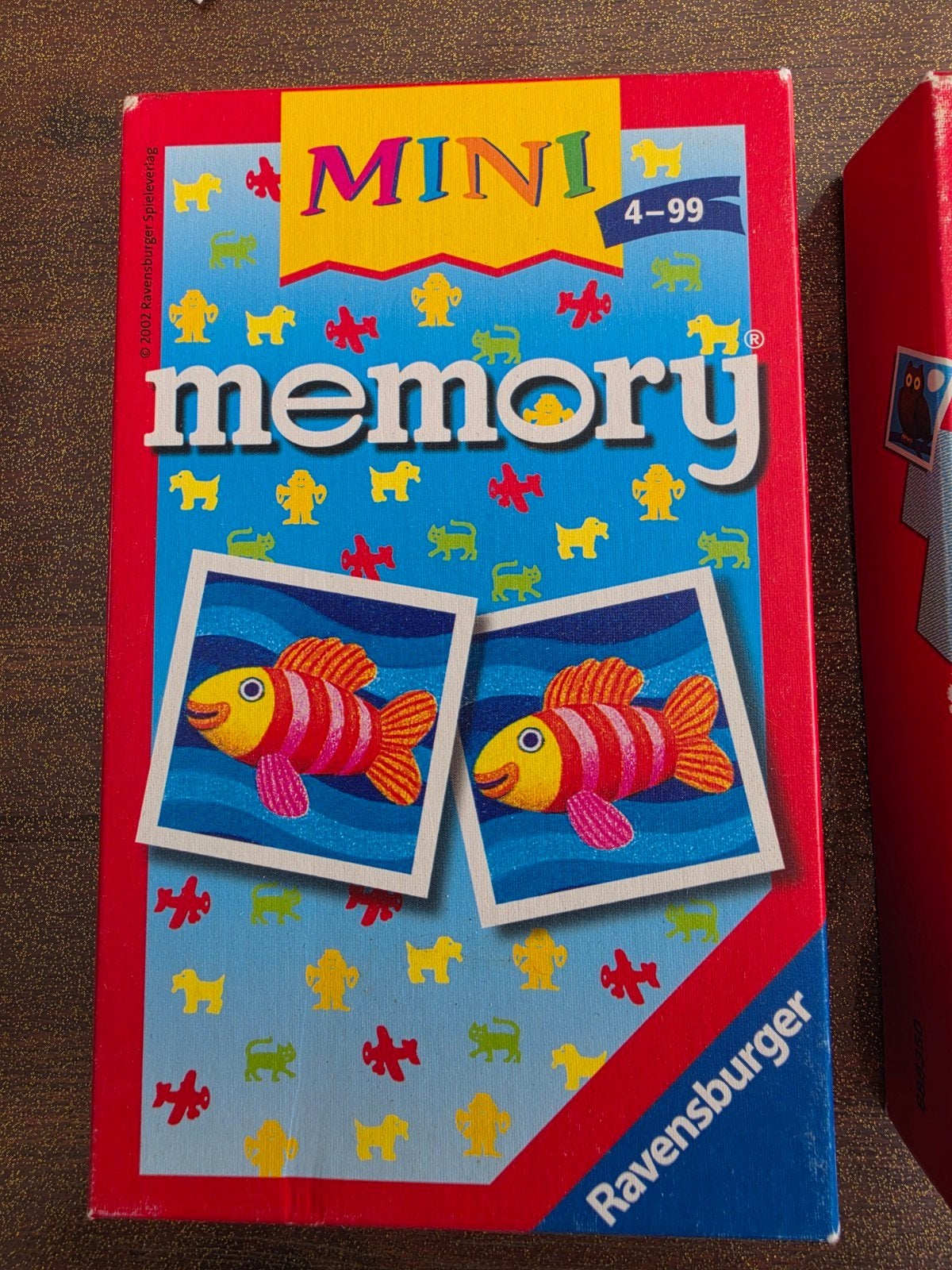 Ravensburger Mini Memory - Zo goed als nieuw, Een of twee spelers, Ophalen of Verzenden, Zo goed als nieuw, Ravensburger