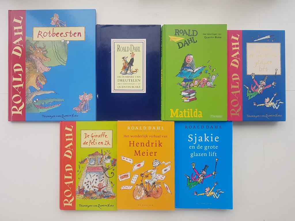 7x Roald Dahl oa. Rotbeesten, Hendrik Meier, Matilda, Sjakie, Ophalen of Verzenden, Gelezen, Roald Dahl