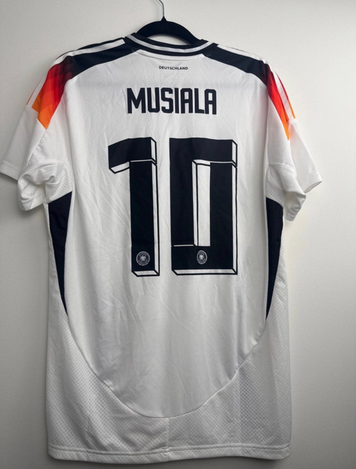 Musiala shirt Duitsland, Ophalen of Verzenden, Zo goed als nieuw, Buitenlandse clubs, Shirt