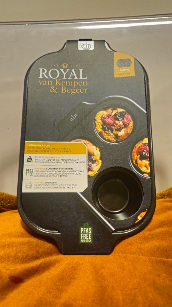 Royal van Kempen & Begeer muffin/cupcakevorm, Ophalen of Verzenden, Nieuw