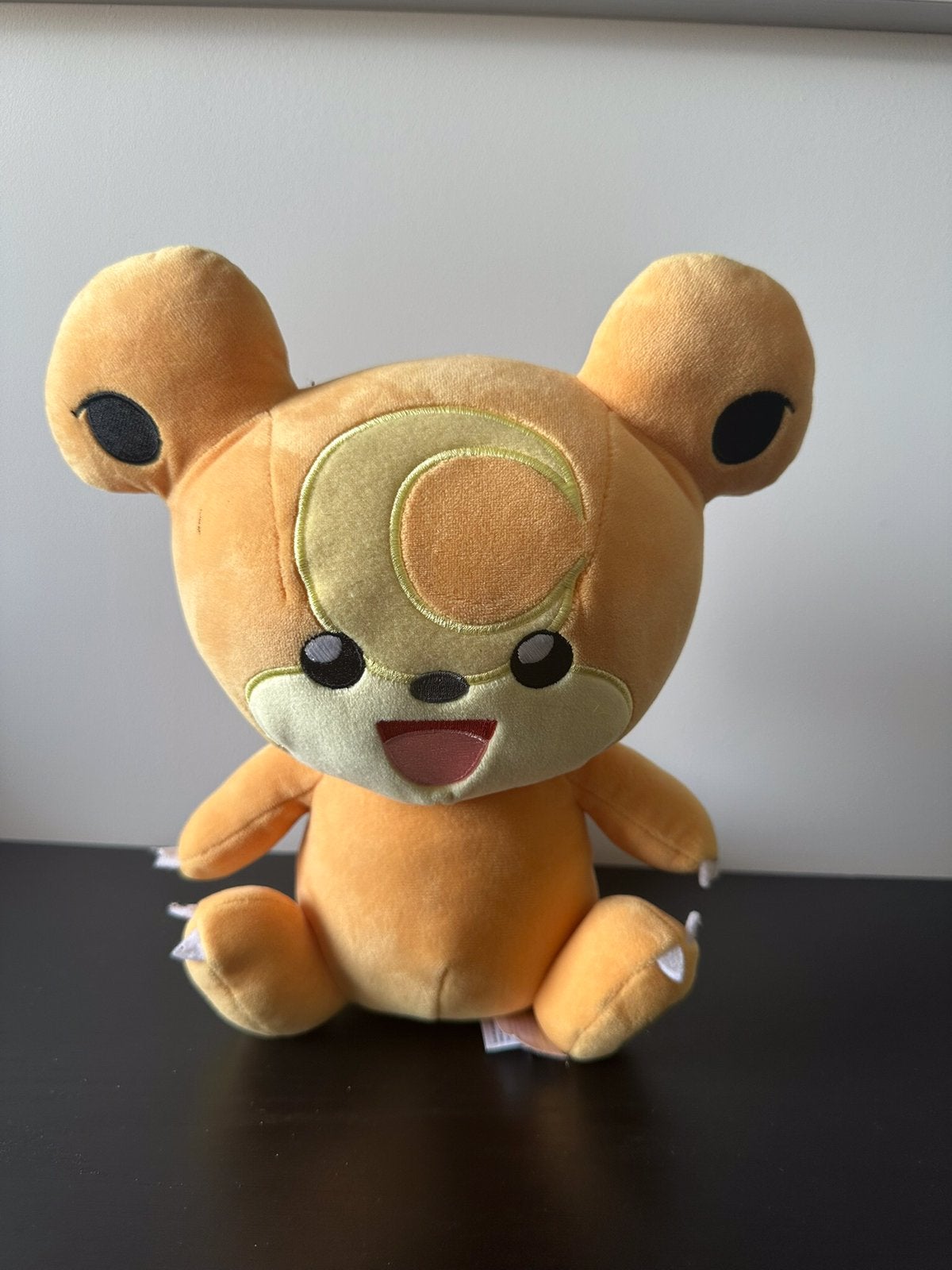 Pokémon knuffel Teddiursa, Ophalen of Verzenden, Zo goed als nieuw, Overige typen