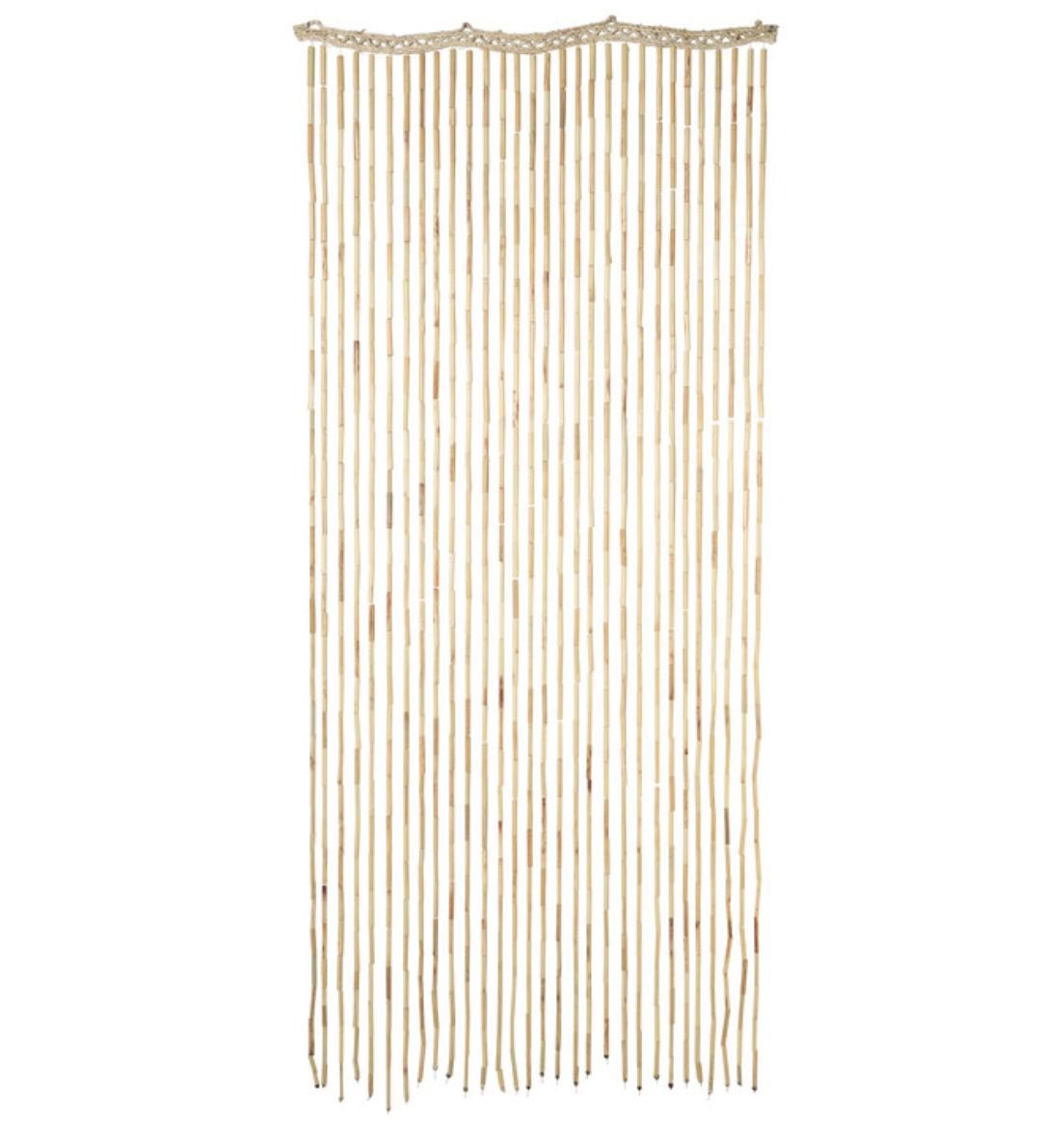 Vliegengordijn Bamboe Look 90 X 200 CM, Ophalen of Verzenden, Nieuw, 50 tot 100 cm, Minder dan 100 cm