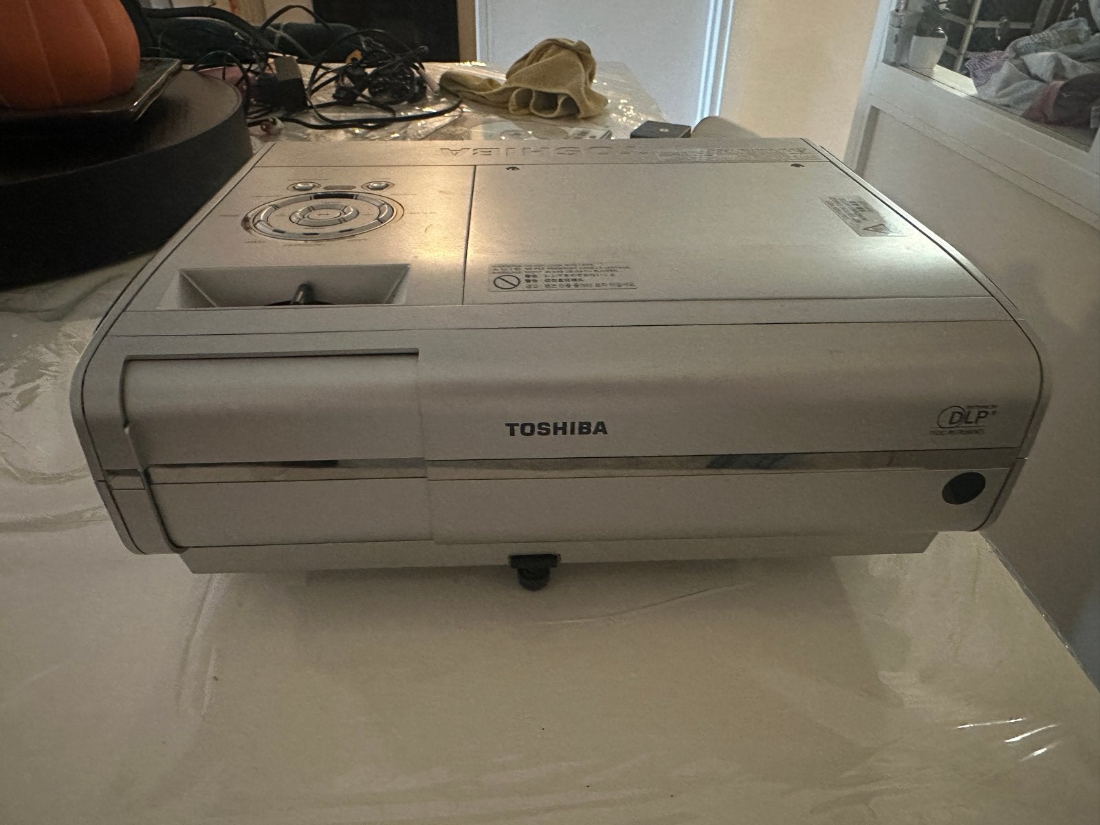 Toshiba DLP Beamer - Ideaal voor thuisbioscoop, Ophalen of Verzenden, Gebruikt, DLP, Overige resoluties